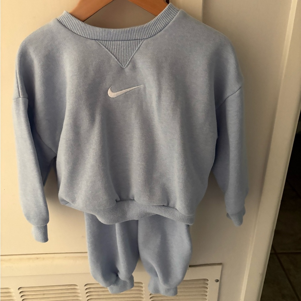Nike Sky Blue Apparel Set